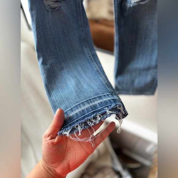 CURRENT ELLIOT | the straight leg cropped jean | size 27 - Picture 6 of 8